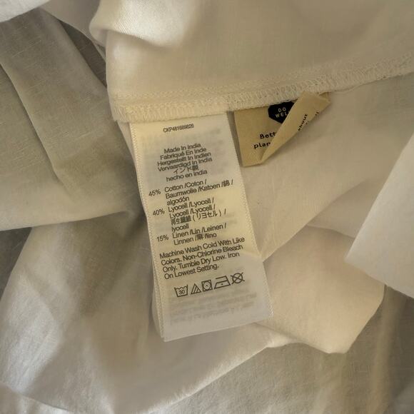 NWT Madewell Lakeline Popover Shirttail Top Size XXS - Picture 4 of 7